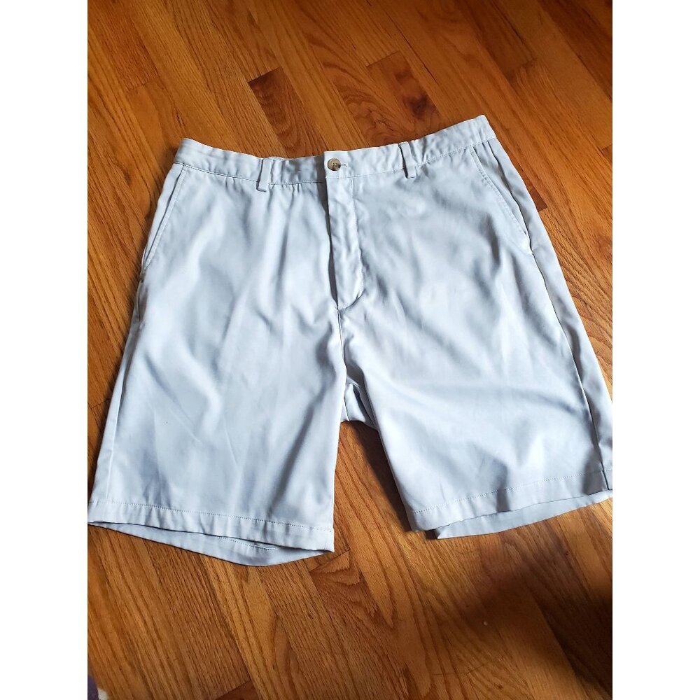 Vineyard Vines Mens Links Shorts Beige Tan Size 38 Casual Summer